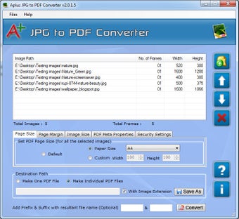 Imagen 0 para Aplus JPG to PDF Converte…