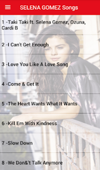 Imagen 1 para Selena Gomez Songs Offlin…