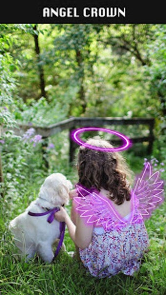 Imagen 1 para Angel Crown Photo Editor