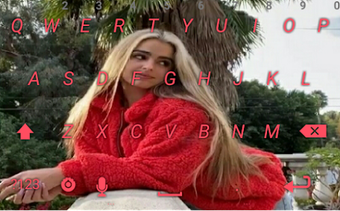 Image 1 for Addison Rae Keyboard Them…