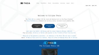 Image 0 for Theia IDE