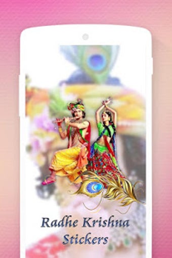 Image 3 for Radhe Krishna Stickers
