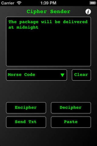 Image 0 for Cipher Sender