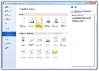 Image 0 for TMS Advanced Poly List (C…