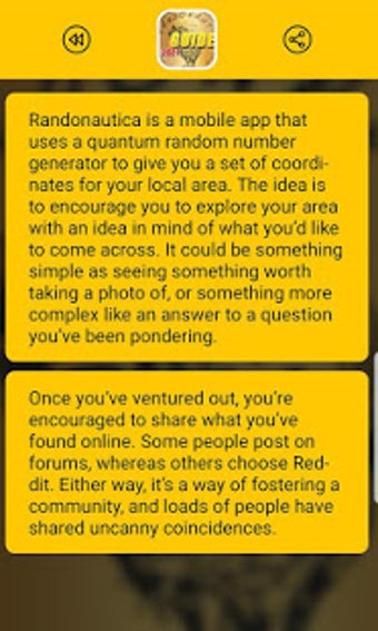 Imagen 2 para Guide For Randonautica
