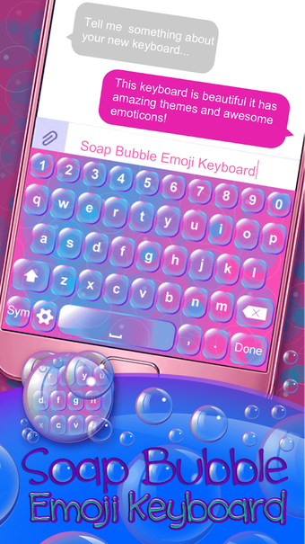 Image 1 for Soap Bubble Emoji Keyboar…