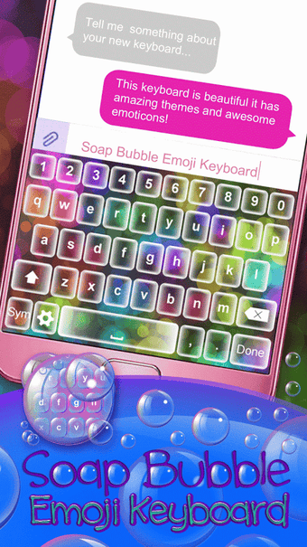 Image 2 for Soap Bubble Emoji Keyboar…