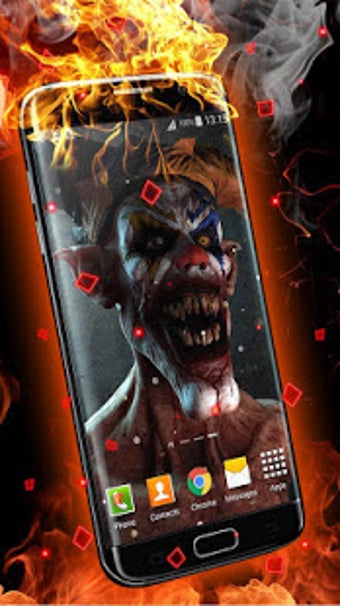 Image 2 for Hell Evil Clown Live Wall…