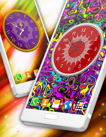 Imagen 1 para Beautiful Clock Live Wall…