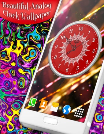 Image 0 for Beautiful Clock Live Wall…