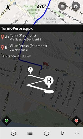Imagen 3 para GPX viewer and recorder f…