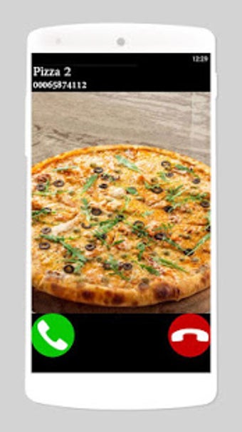 Imagen 2 para fake call pizza game 2