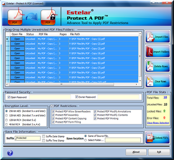 Image 0 for Protect a PDF