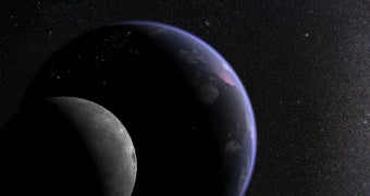 Image 1 for Earth & Moon in HD Gyro 3…