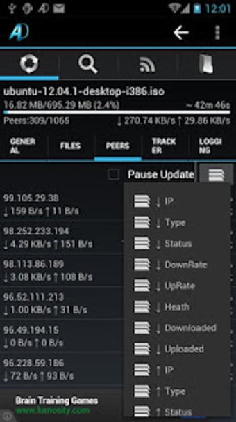 Image 1 for aDownloader - torrent dow…