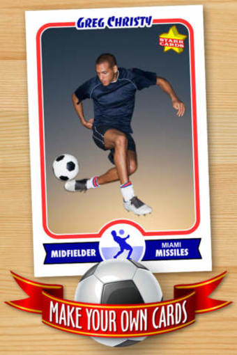 Image 0 for Soccer Card Maker - Make …