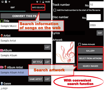 Image 1 for TK Music Tag Editor