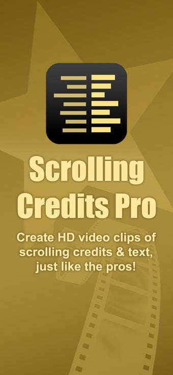 Imagen 2 para Scrolling Credits Pro