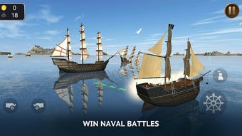 Imagen 2 para Pirate Ship Sim 3D - Roya…