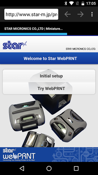 Imagen 1 para Star WebPRNT Browser