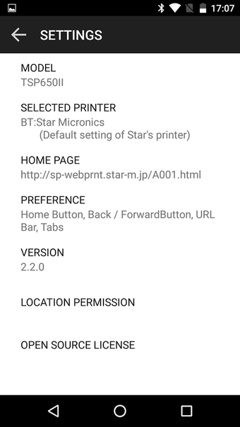 Image 0 for Star WebPRNT Browser