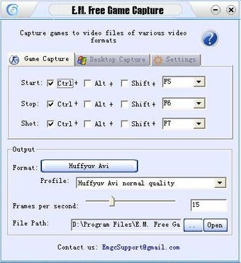 Image 1 for E.M. Free Game Capture