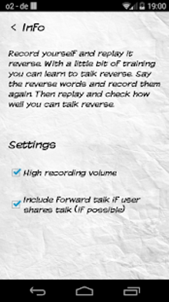 Imagen 0 para Reverse Talk