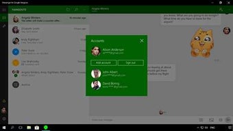 Imagen 3 para Messenger for Google Hang…