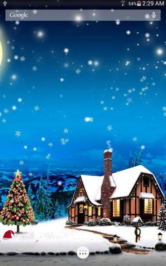 Imagen 2 para Snowflake Live Wallpaper …