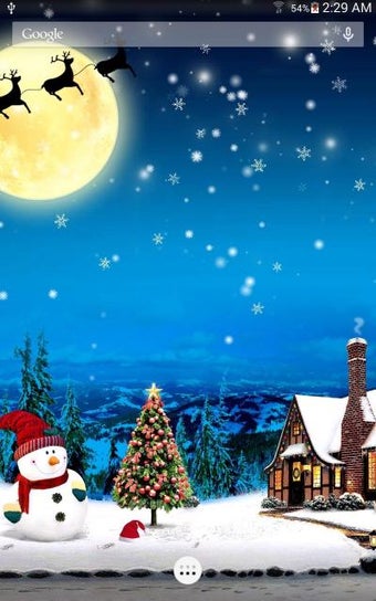 Imagen 1 para Snowflake Live Wallpaper …