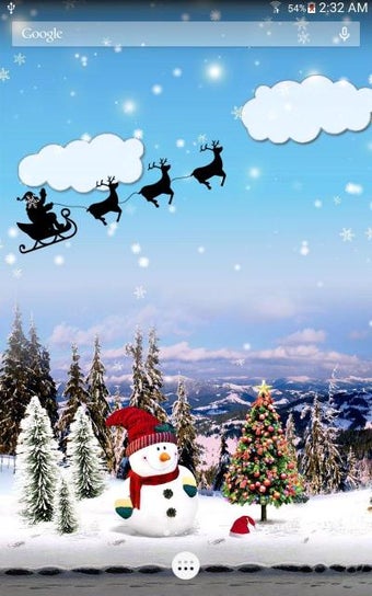 Imagen 1 para Snowflake Live Wallpaper …