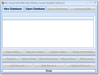 Imagen 0 para MS Access Edit MDB Files …