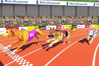 Imagen 0 para Dog Race Sim 2019: Dog Ra…