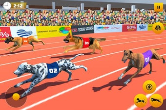 Imagen 2 para Dog Race Sim 2019: Dog Ra…