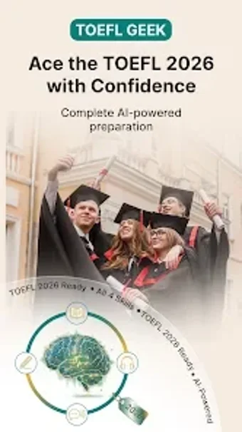 Image 0 for TOEFL Geek: 2026 AI Mock …