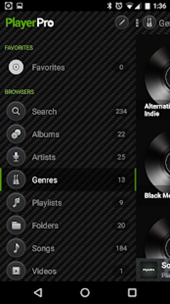 Image 1 for PlayerPro Skin Carbon
