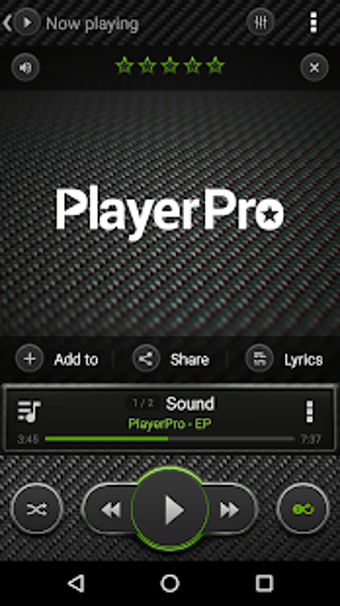 Image 2 for PlayerPro Skin Carbon