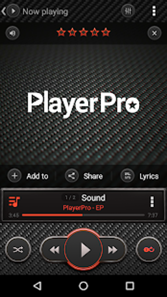 Image 5 for PlayerPro Skin Carbon