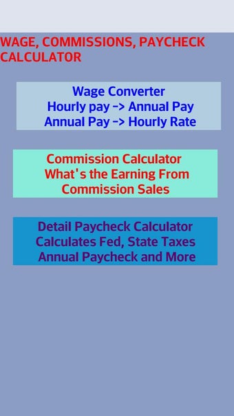 Imagen 0 para Calculate Pay, Commission…