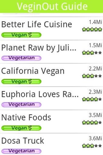Imagen 0 para HappyCow - Find vegan res…