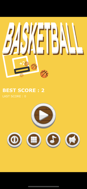 Image 1 for Flappy Basketball Game