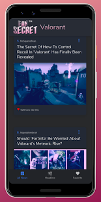 Image 0 for FanSecret: Valorant Game