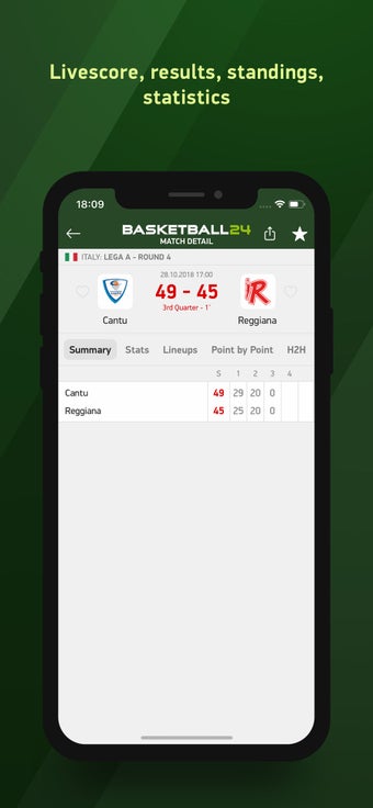 Image 2 for Basketball 24 - live scor…