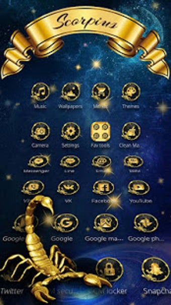 Image 3 for Cryptic Gold Scorpion The…