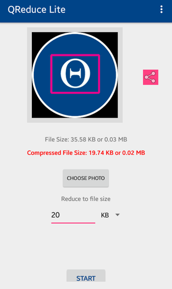 Image 1 for Compress image size in kb…