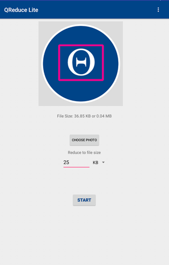 Image 2 for Compress image size in kb…