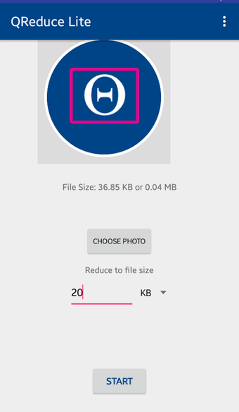 Imagen 0 para Compress image size in kb…