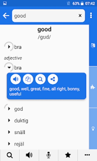 Image 0 for Swedish - English : Dicti…