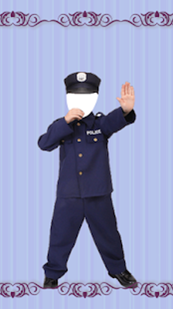 Imagen 2 para Kids Police Suit Photo Ed…