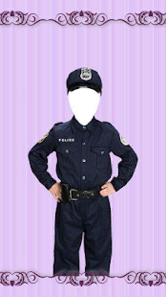 Imagen 3 para Kids Police Suit Photo Ed…
